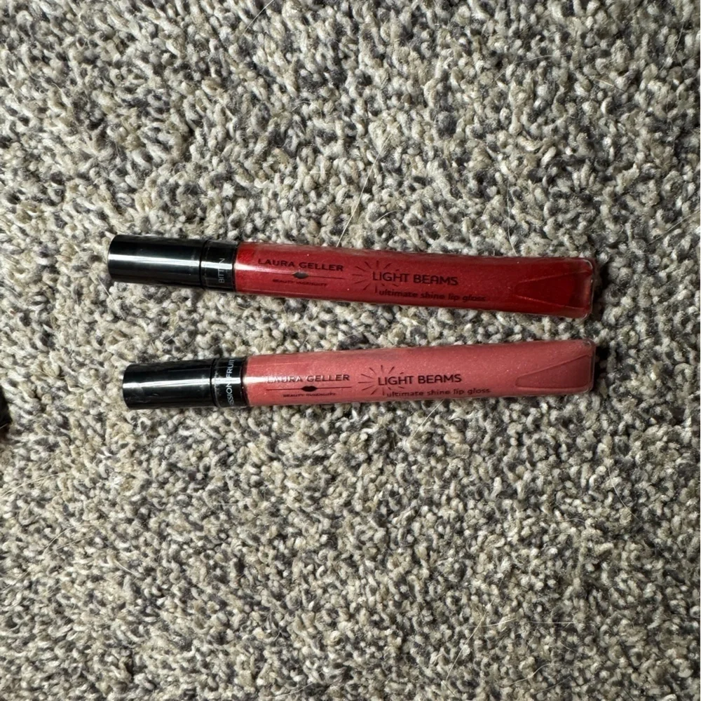 Laura Geller Light Beams Lip Gloss Duo - Passionfruit & Bitten